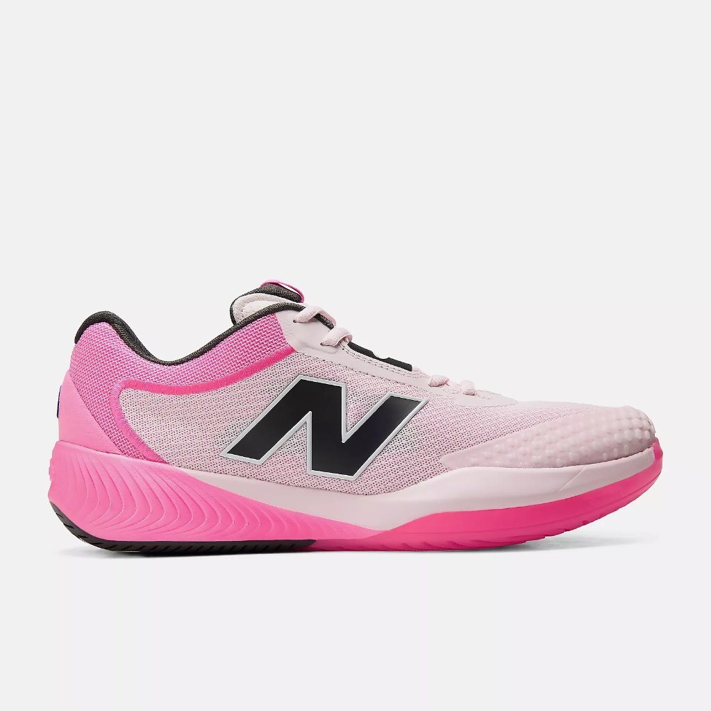 Sepatu Tennis Padel Pria New Balance FuelCell 996v6 PINK HEAT with NB WHITE Original M9969UJ