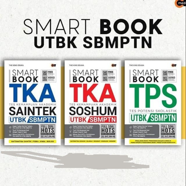 SMART BOOK: TPS UTBK SBMPTN, TKA SAINTEK, & TKA SOSHUM - BOOST SCORE TKA SAINTEK SOSHUM