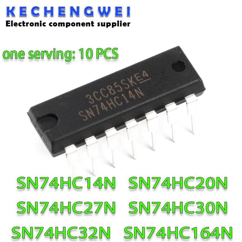 10PCS SN74HC14N P-14 P74HC14N 74HC14 SN74HC20N SN74HC27N SN74HC30N SN74HC32N SN74HC164N 74HC20 74HC2