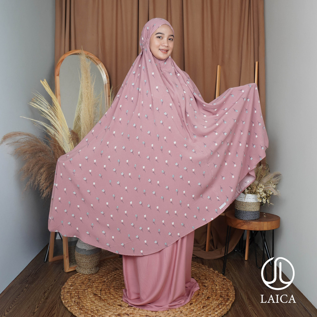 Laica - Mukena Rayon Kombinasi Kalya 2in1 All Size