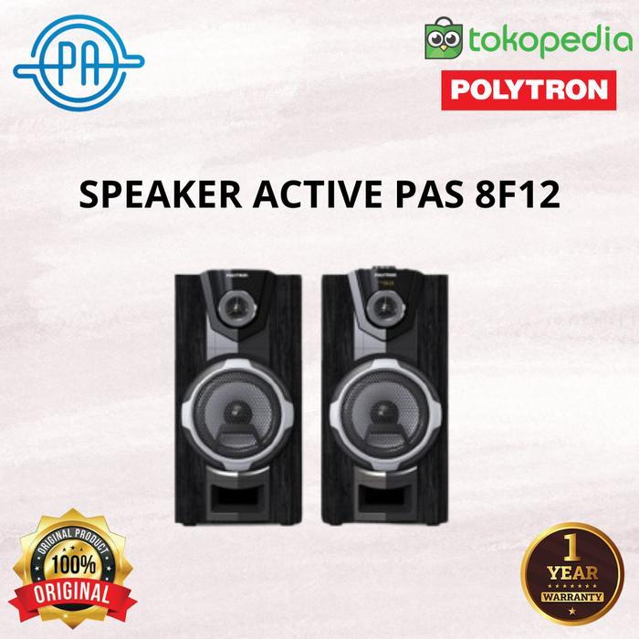 SPEAKER ACTIVE POLYTRON PAS-8E12 / PAS 8E12 / PAS8E12 SPEAKER AKTIF