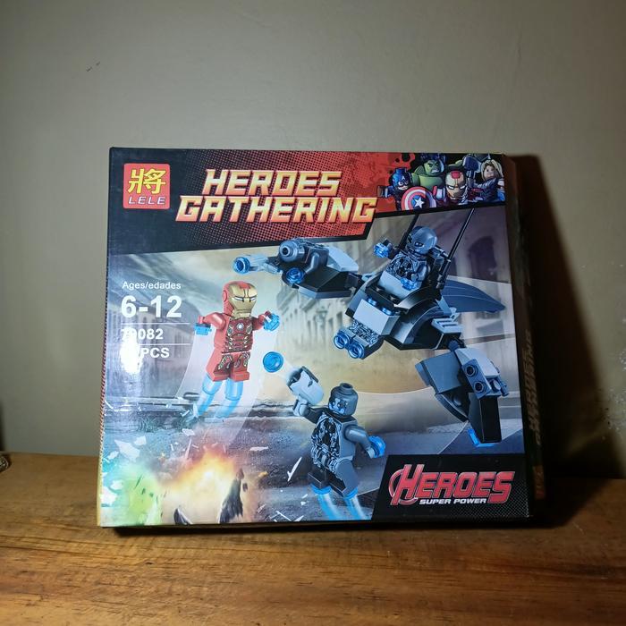 mainan rakit susun heroes gathering