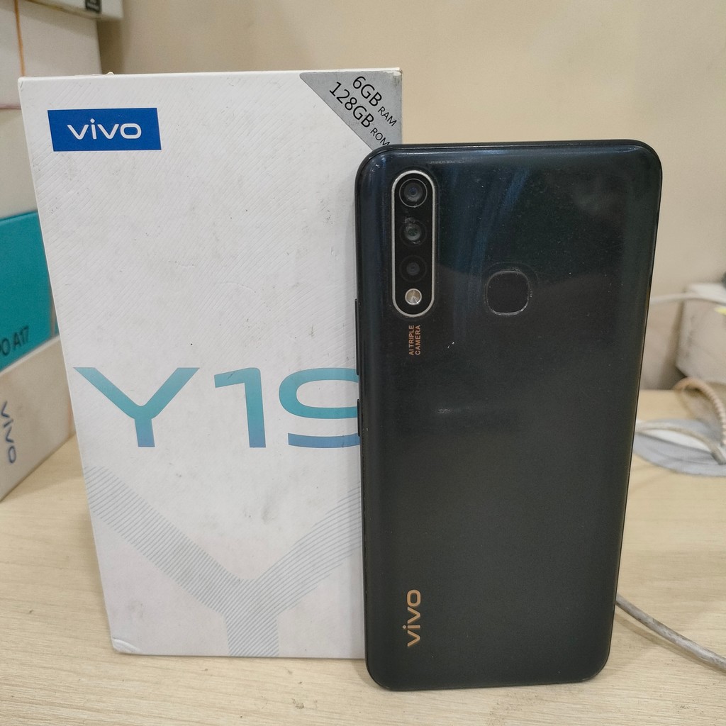 Handphone Vivo Y19 Ram 6/128Gb (Cek Deskripsi Minus 2)289118