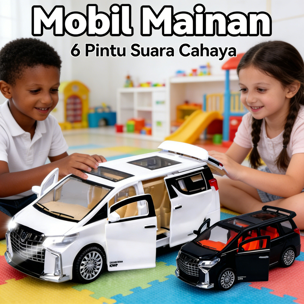 Mobil Off-Road Mobil Inersia Ambulans Alphard/alphard/alphard Diecast/Kendaraan Komersial/Jeep/dieca