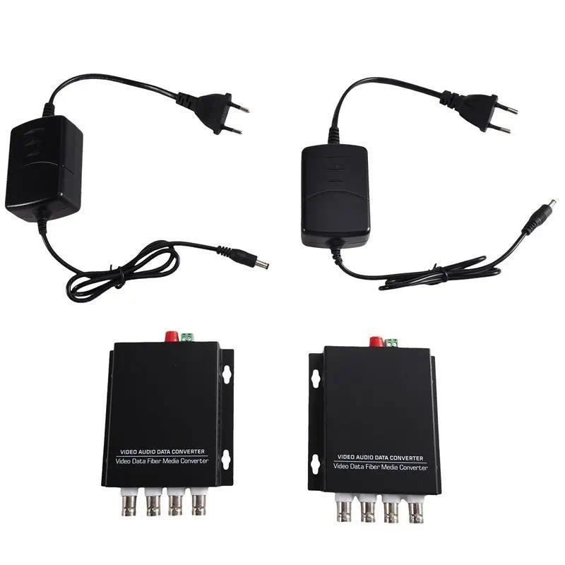 B63B4 Channels BNC Analog Video Over Fiber Optic Converter Fiber Optic Converter 4 Channels BNC Anal