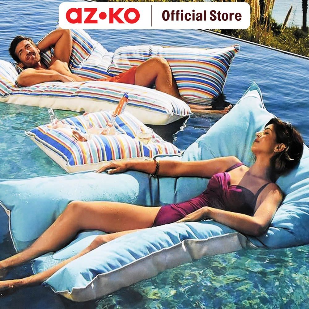 AZKO Soleil Cover Bean Bag Beanbag Chair Lounge Beanbag Casual Floor Seat Soft Lounge Seat Kursi Mal