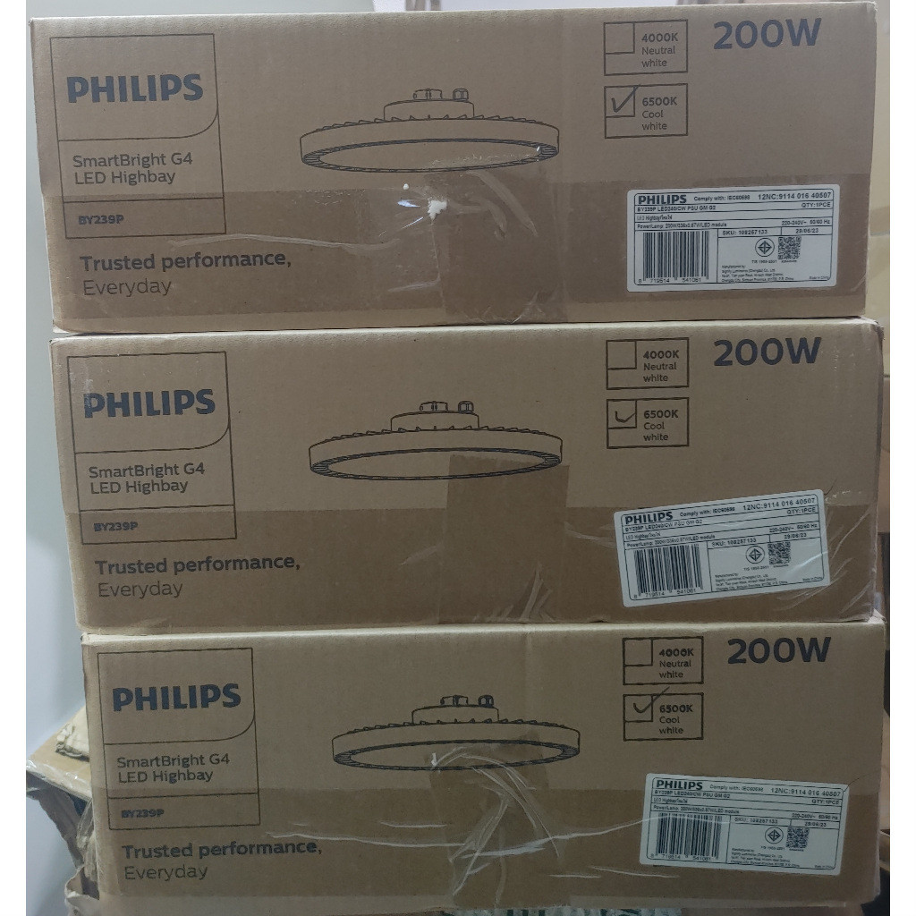Lampu Philips Highbay BY239P LED240/CW