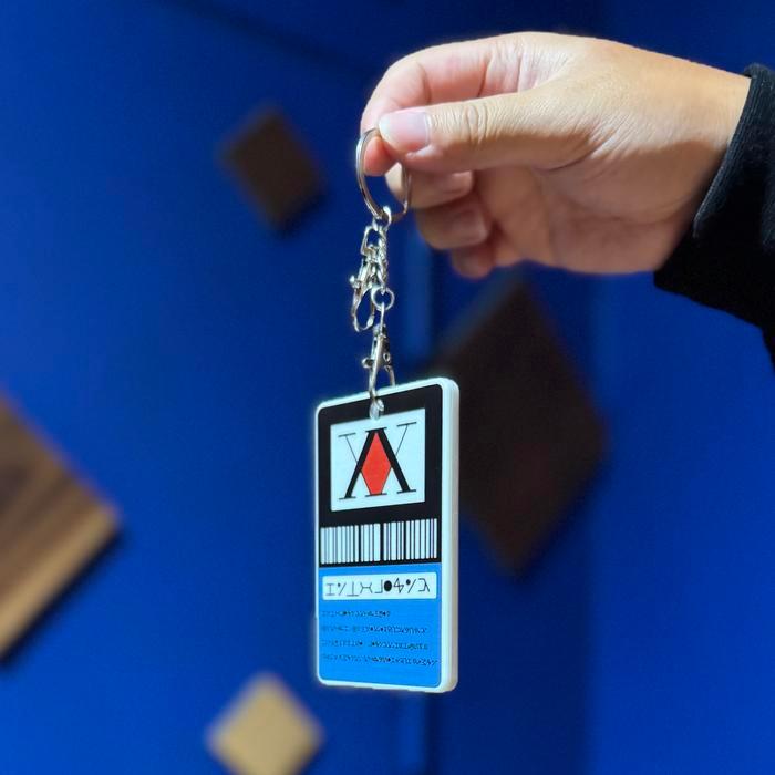 New Arrival [READY STOCK] Hunter x Hunter License Card Holder with Keychain-Tempat Kartu dengan Gant