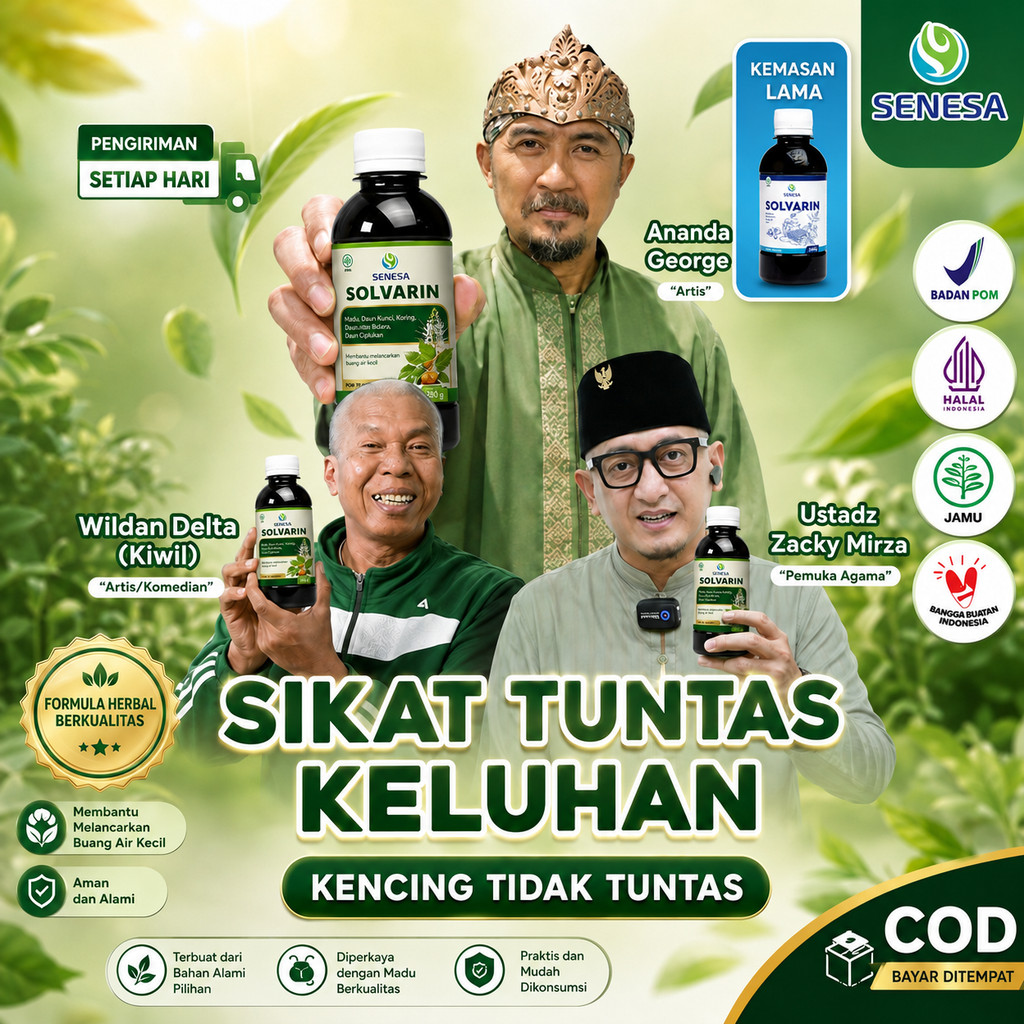 Senesa - Madu Solvarin - Membantu Melancarkan Buang Air Kecil