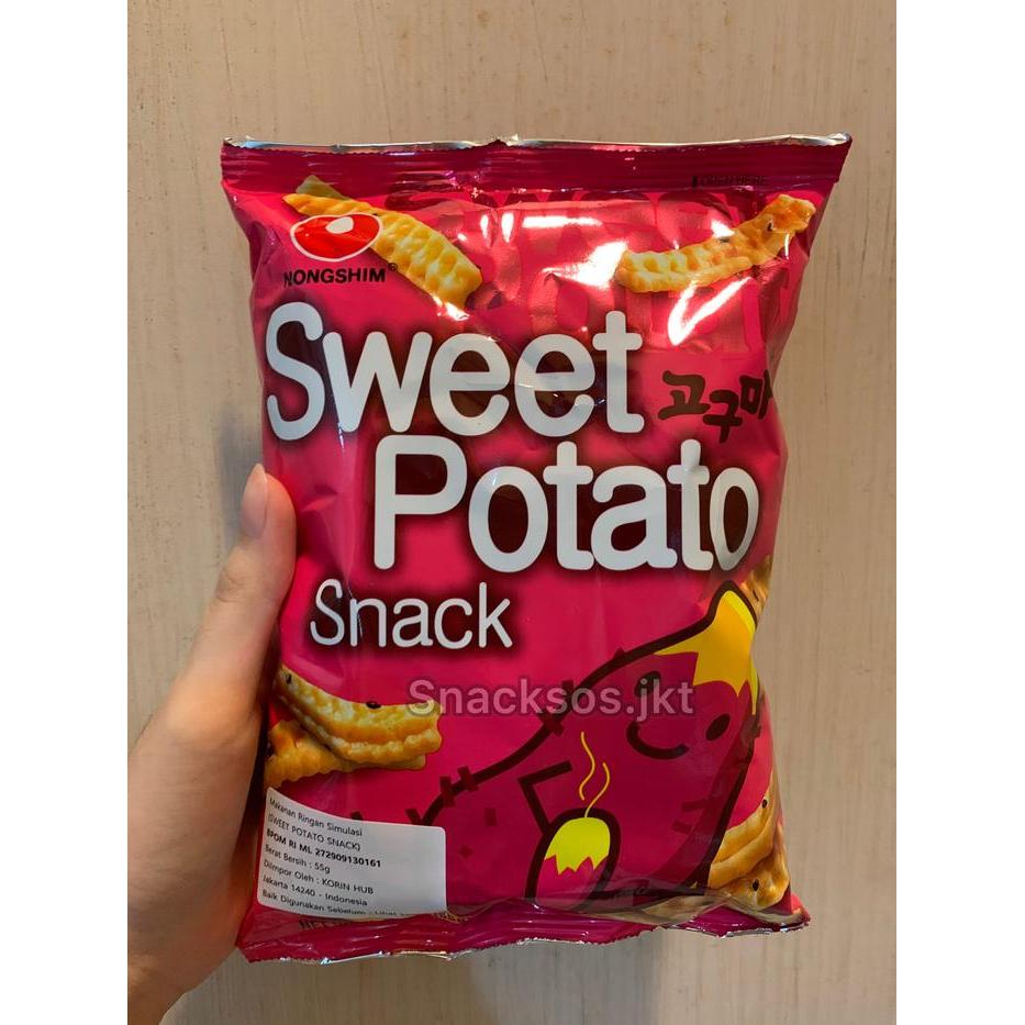NONGSHIM SWEET POTATO SNACK / POTATO SNACK KOREA- KENTANG - SWEET POTATO