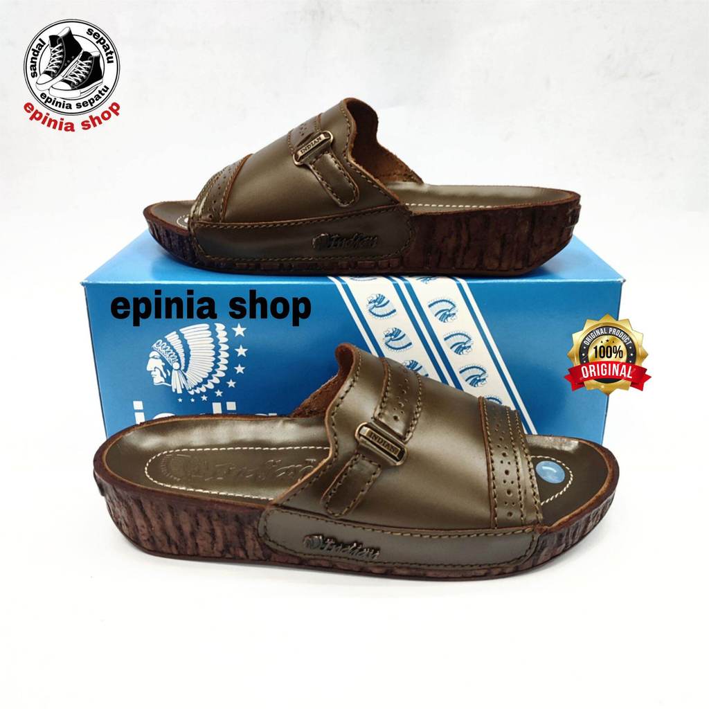 SANDAL KULIT INDIAN - SANDAL PRIA INDIAN 437