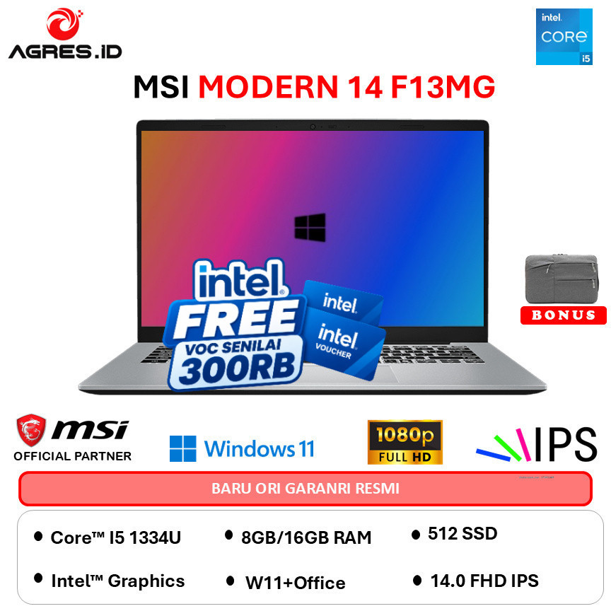 MSI Modern 14 Laptop