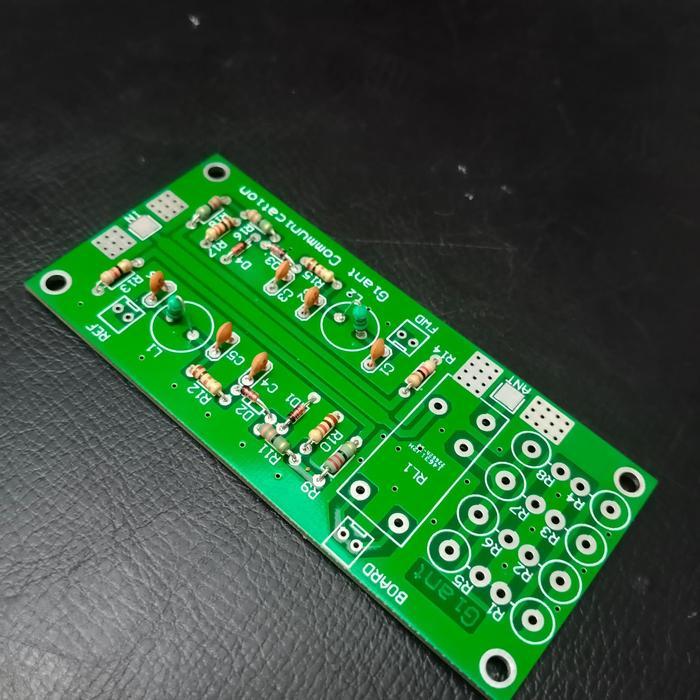 diy kit pcb swr vswr power meter strip true line vhf fm Big Salle 