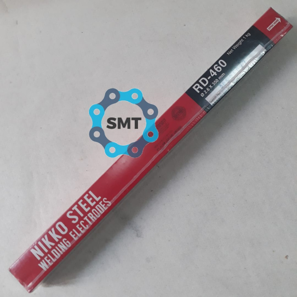 Kawat Las Nikko Steel RD460 2.6 mili 2,6mm (1pak isi 1 kg)