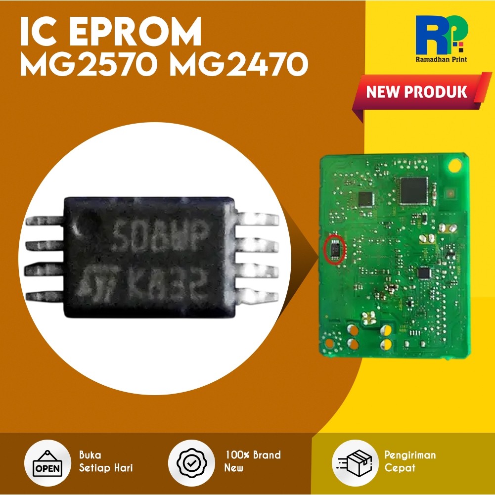 IC Eprom Eeprom Canon MG2570 MG2577 Resetter Reset Mainboard Printer MG2570s MG2577s
