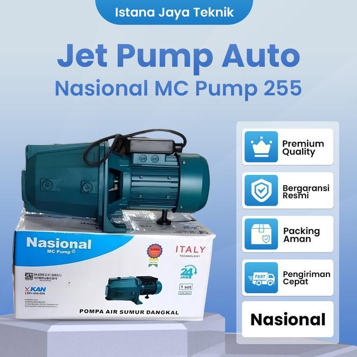 Pompa Air Nasional 255 Jet pump Automatis