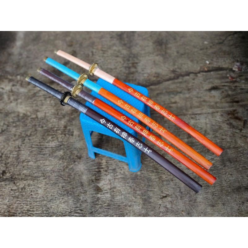 Tomgkat kayu kerajinan katana / Samuray pedang / Pedang katana / Termurah Koleksi Katana Asli Varian