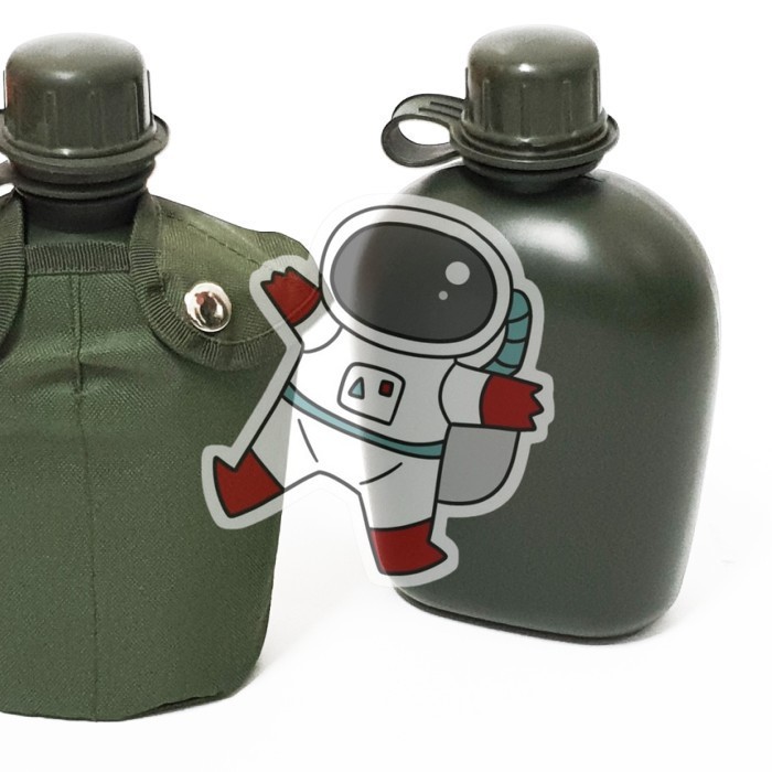 VEPLES TNI/peples TNI asli/tempat minuman TNI/TEMPAT AIR MINUM