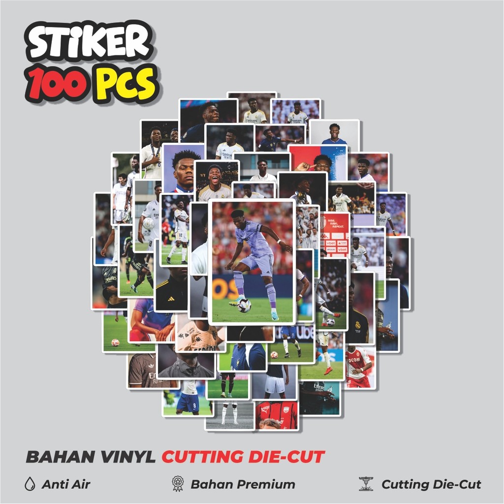 

Terbaru! 50 pcs Stiker RM A.Tchouaméni V2 Dekorasi Lucu Kreatif untuk Notebook, Skateboard, HP