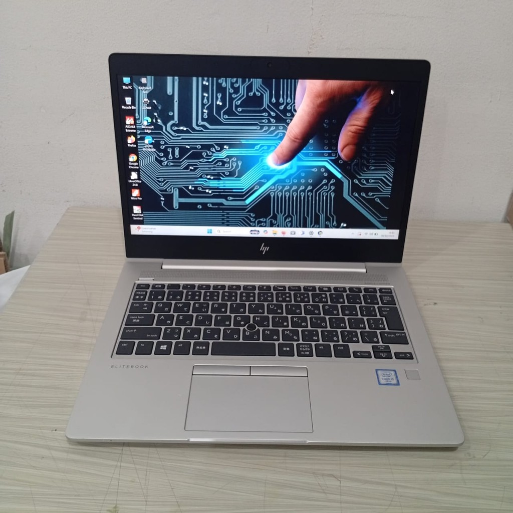 Laptop murah HP Elitebook 830 G6 ddr4 8Gb ssd 256Gb i5 Gen8 screen 13.3 inch OS Windows 10