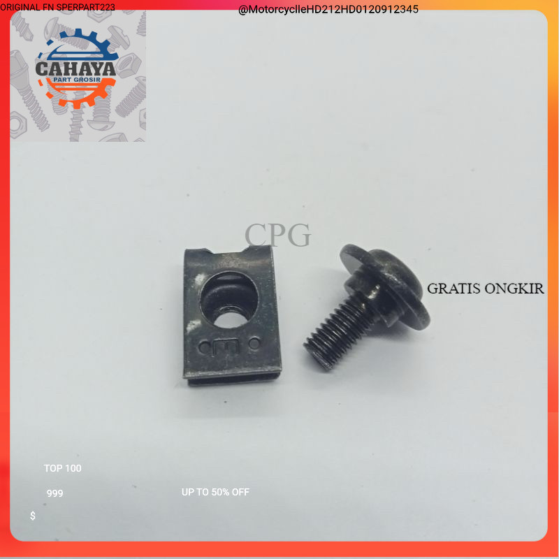 BAUT KLIP STENLISH M5 BAUT 8 COVER BODY HONDA KARISMA REVO KIRANA DLL 100% New Cs1