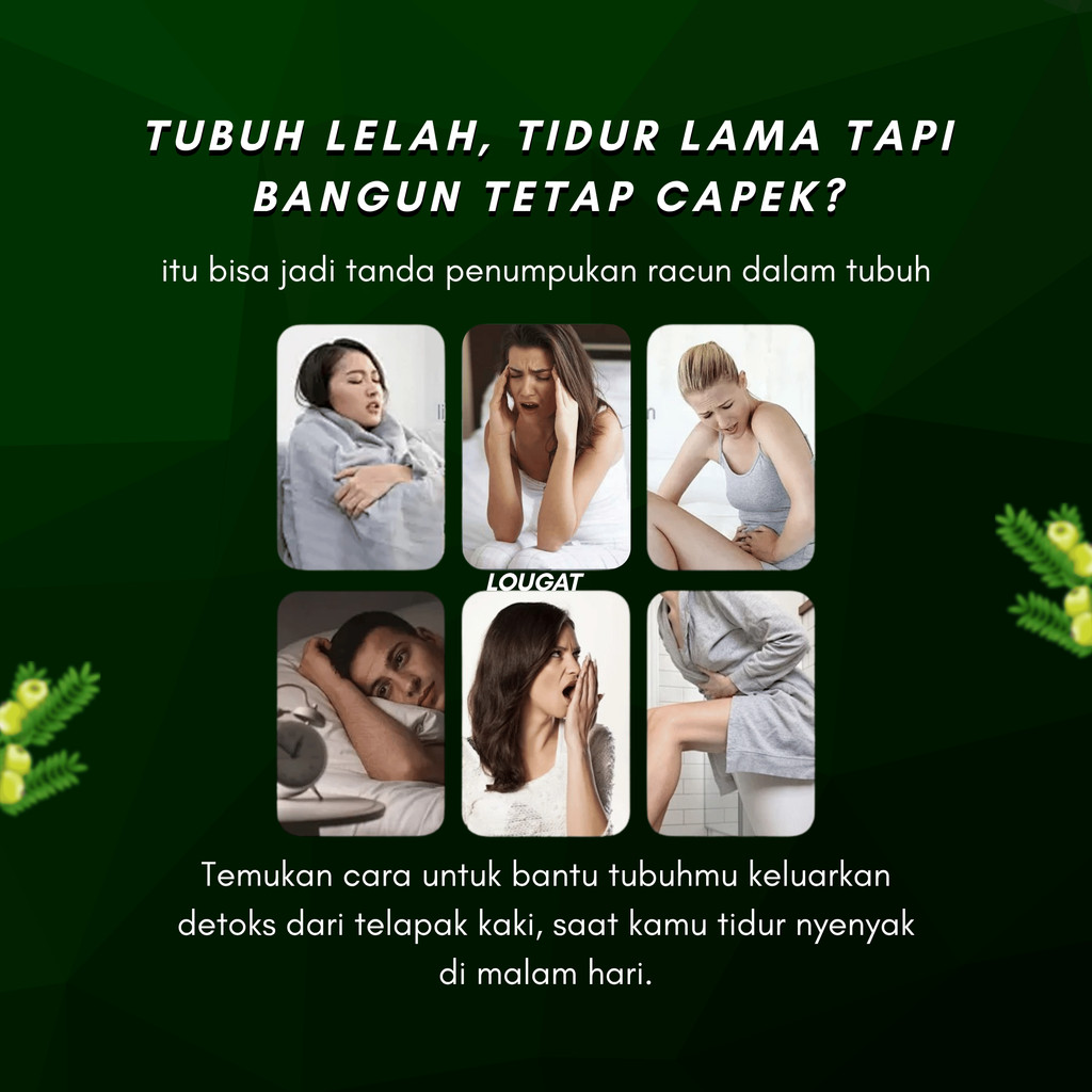 (PAKET SEHAT) Koyo Kinoki Detox Kaki & Knee Patch Pereda Nyeri Lutut Foot Hand Masker Perawatan Exfo