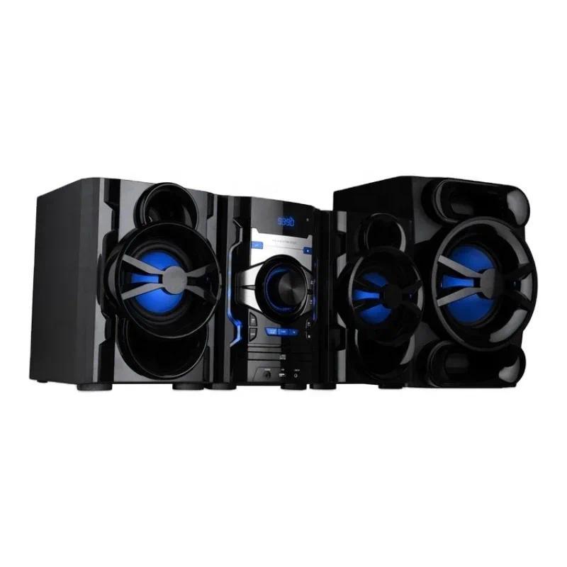 High Sound Quality HiFi Audio System Home Audio System CD Player Hi-Fi Mini Stereo System with BT/US