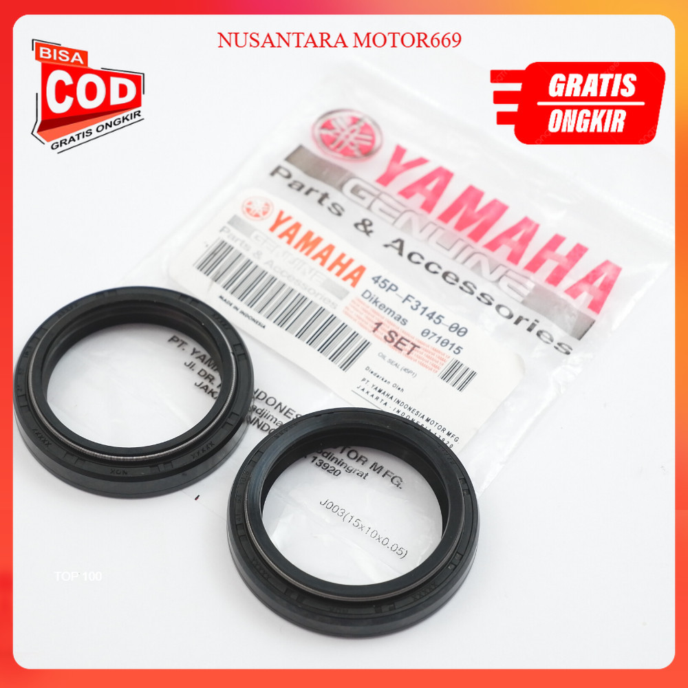 seal shock depan byson - Sil Seal Shock Depan Yamaha Byson FI - 45P-F3145-00