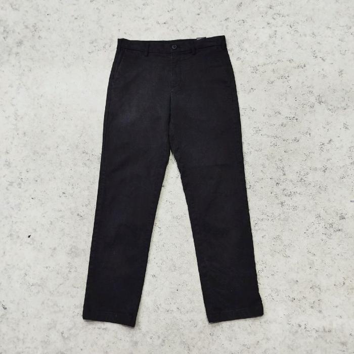 Celana Hitam pria UNIQLO Celana casual formal basic murah bagus