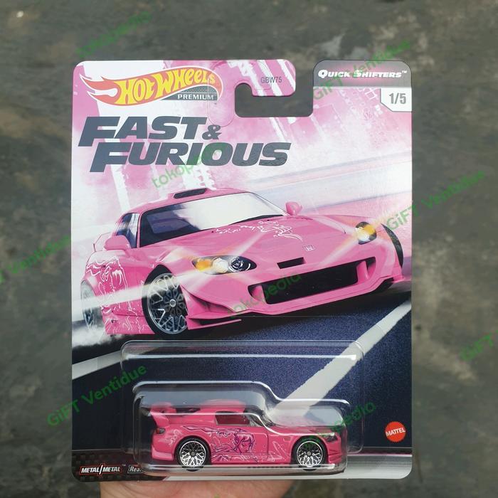 Hot Wheels Premium Fast and Furious S2000 Pink Quick Shifters BEST