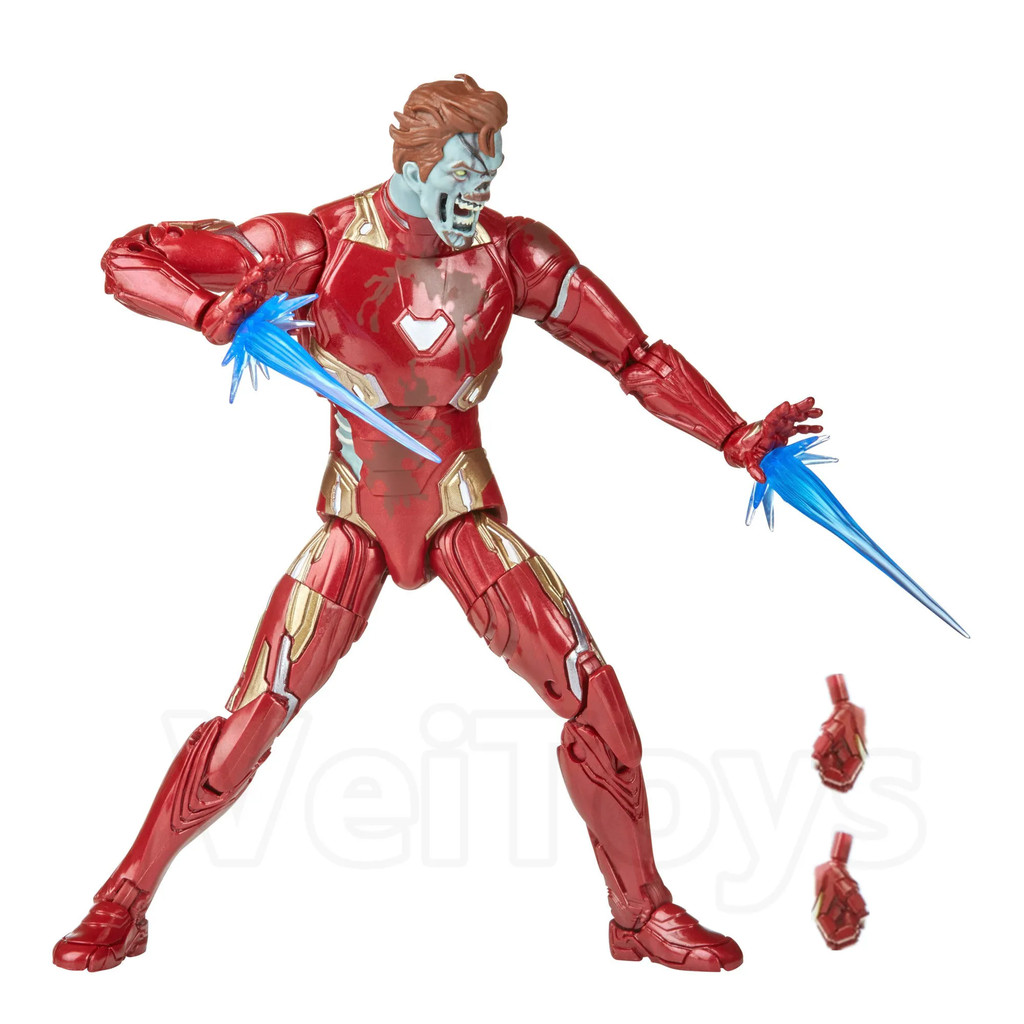 Marvel Legends Zombie Ironman Khonshu Wave 6" Loose Action Figure