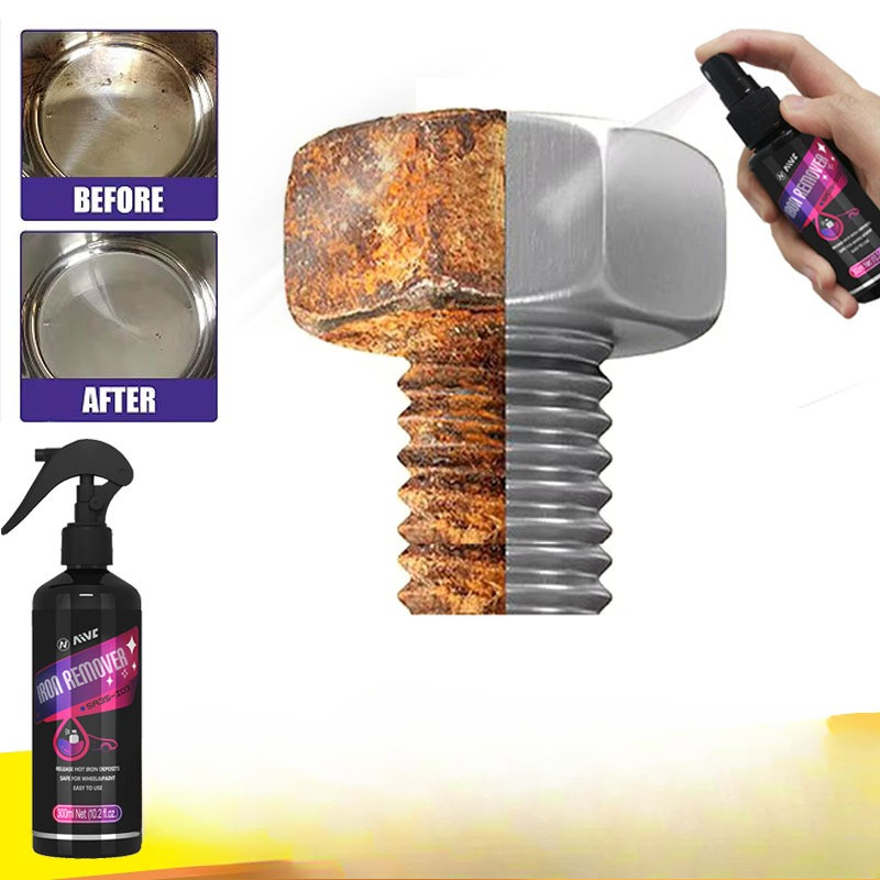 Rust Inhibitor Car wheel Rust Remover Derusting Spray Car Maintenance Cleaning Multifunctional Unive