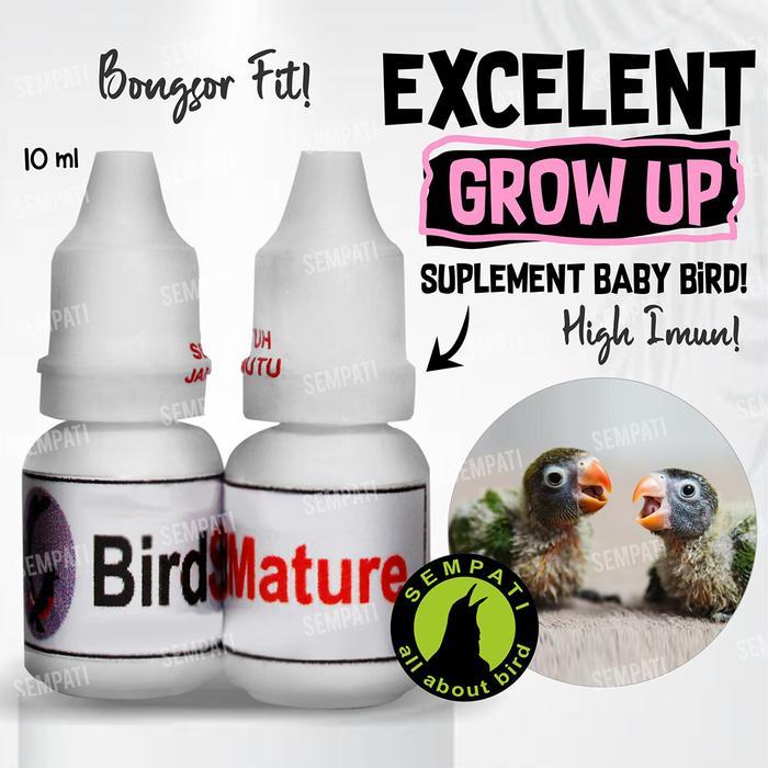 [ burj9iil1v ] || BIRD MATURE VITAMIN BURUNG MENINGKATKAN FERTILITAS DAYA TAHAN