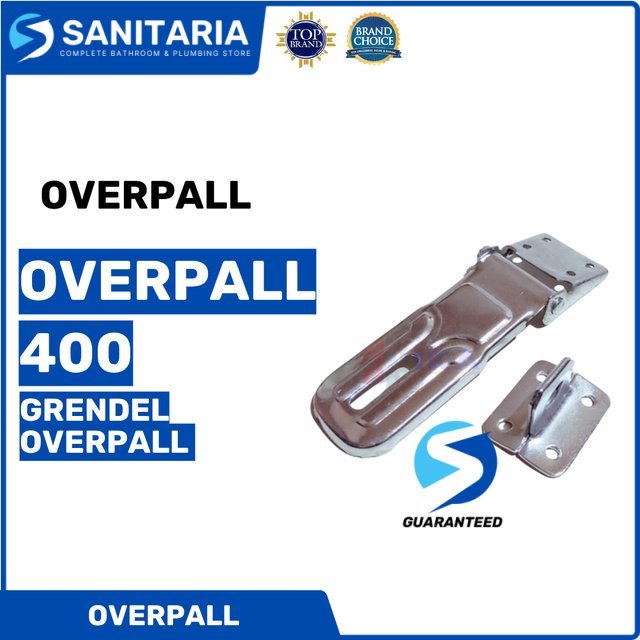 Overpall 400/ Grendel Overpall / Tempat Gembok Pintu Staples-Cantelan