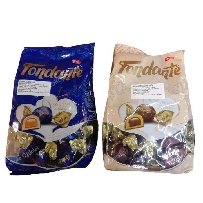 Elvan Fondante Chocolate Coklat Import 120gr Varian Fondante Caramel / Caramel Chocolate