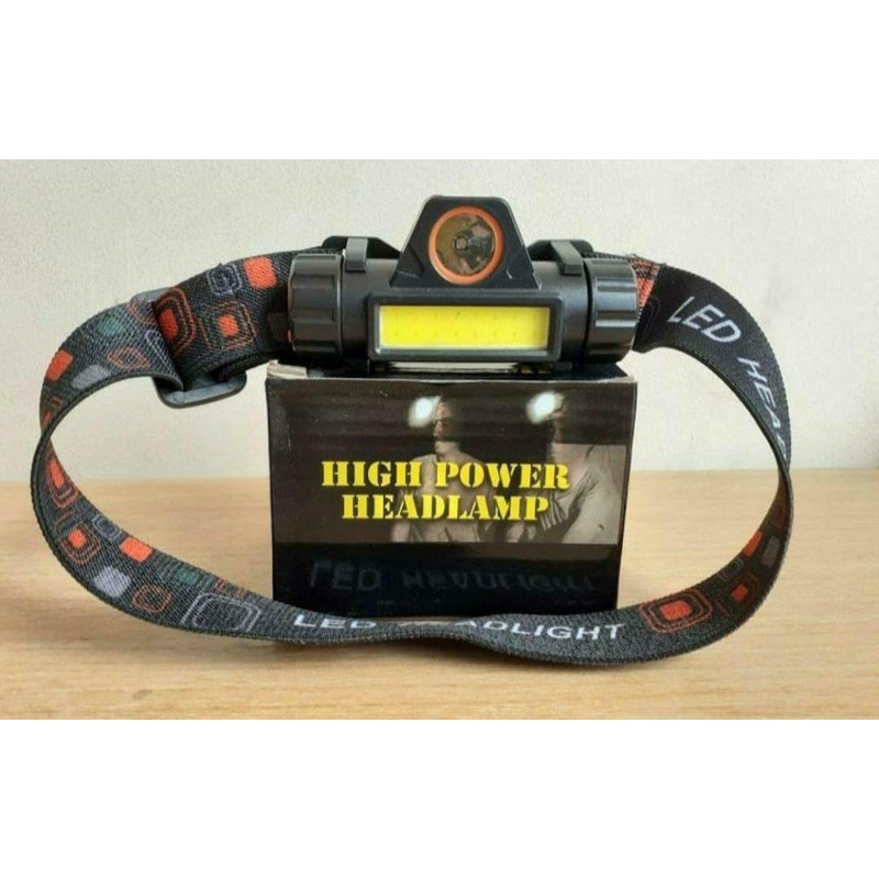 Senter Kepala LED bisa di charger 2 mode lampu - Senter kecil buat kepala - SENTER KEPALA 101