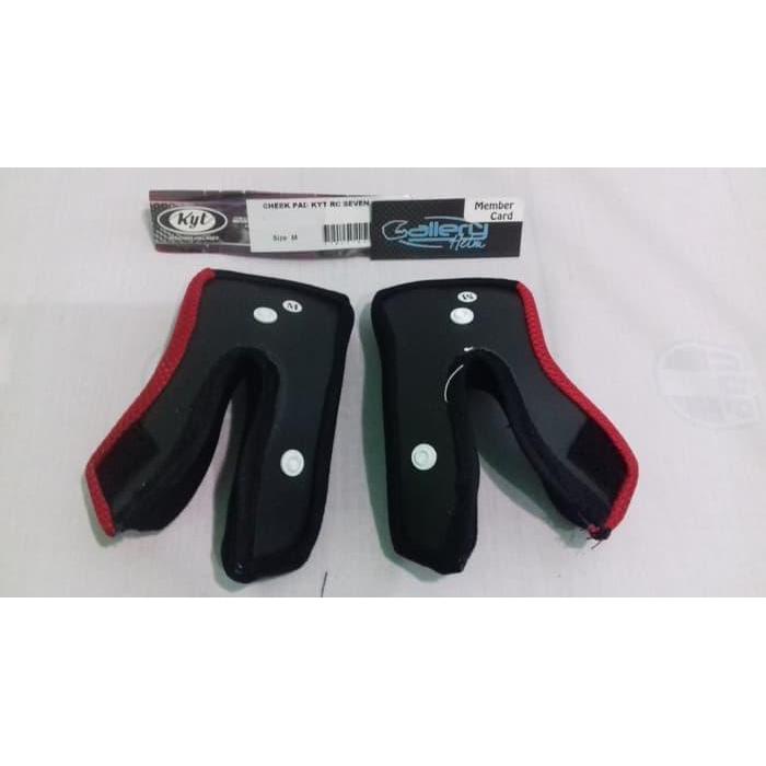 Busa Helm KYT RC7 Cheekpad / Busa Pipi RC Seven Original Plastik