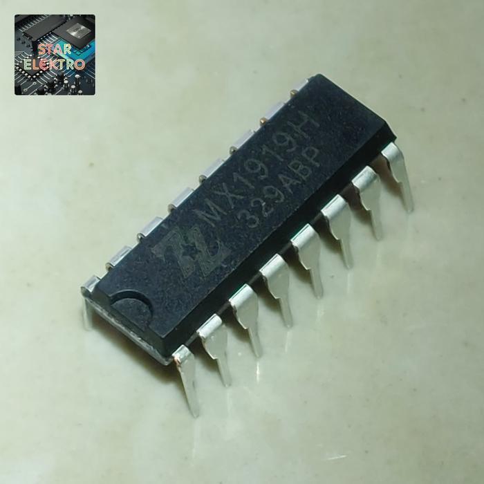 MX1919H Dip-16 MX1919 MX 1919H IC Part RC Penggerak Back Forward Chip Drive Motor Driver TERBAIK...