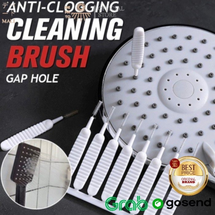 Sikat Mini Pembersih Kepala Shower Kran Konektor Handphone Dot Brush DDK