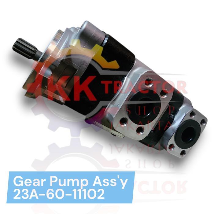 Gear Pump Assy - 23A-60-11102 - Genuine KYB Made In Japan