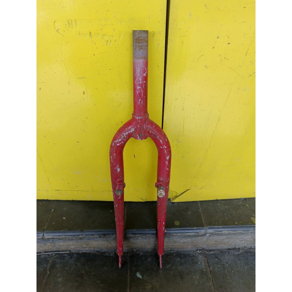 fork sepeda mtb 24 jadul antiq merk chien shin taiwan nos
