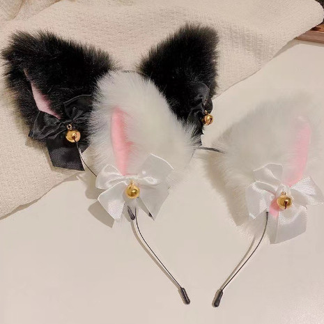 F5892 Bando Kucing Wanita / Bando Telinga Kucing Nekomimi / Bando Bell Kucing Cosplay / Cosplay Furr