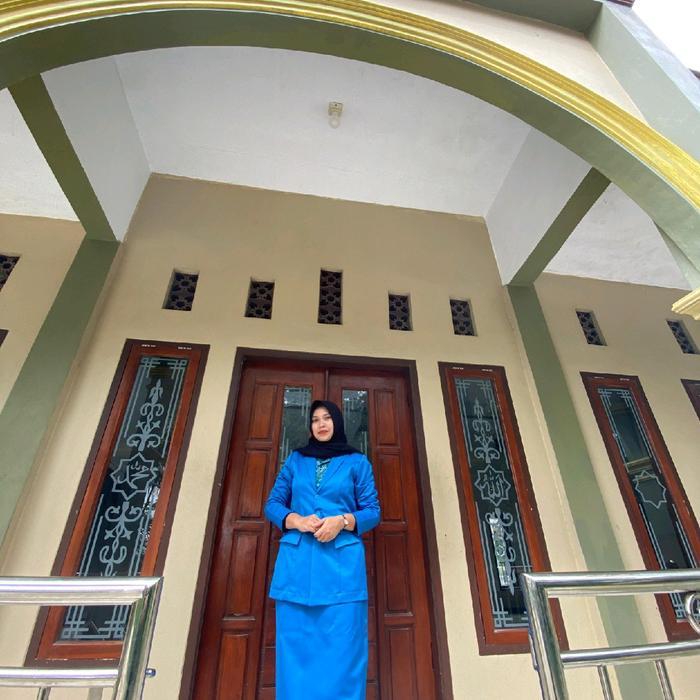 Seragam Kerja Wanita Blazer PKK Nasional Biru Toska - biru toska, S