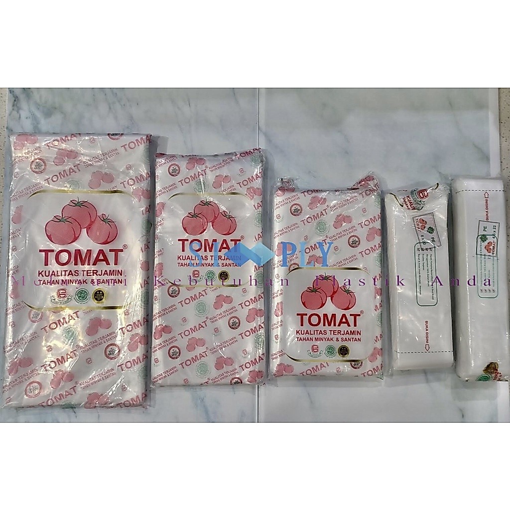Plastik PE Tomat 30x45