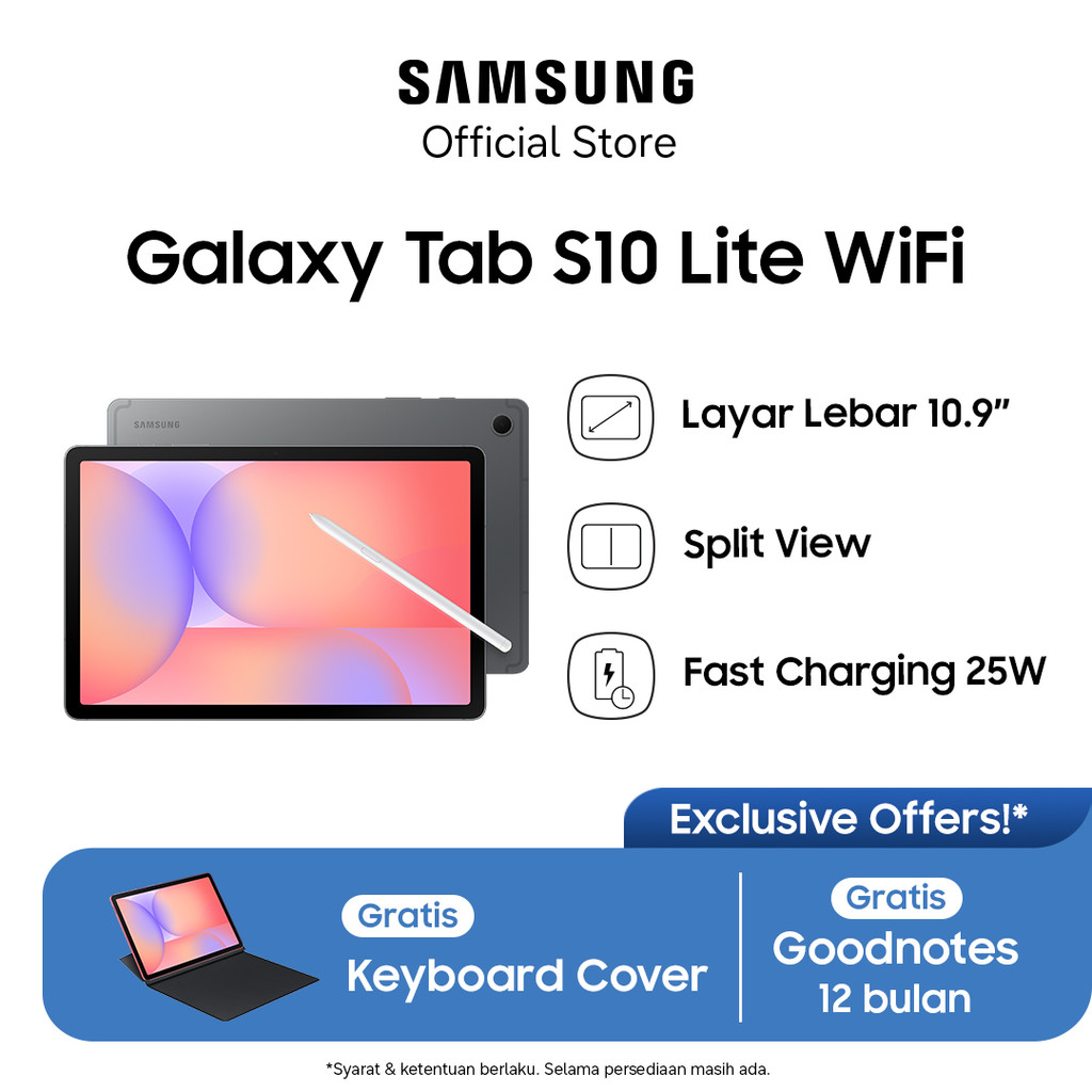Samsung Galaxy Tab S10 Lite WiFi 6/128GB - Gray