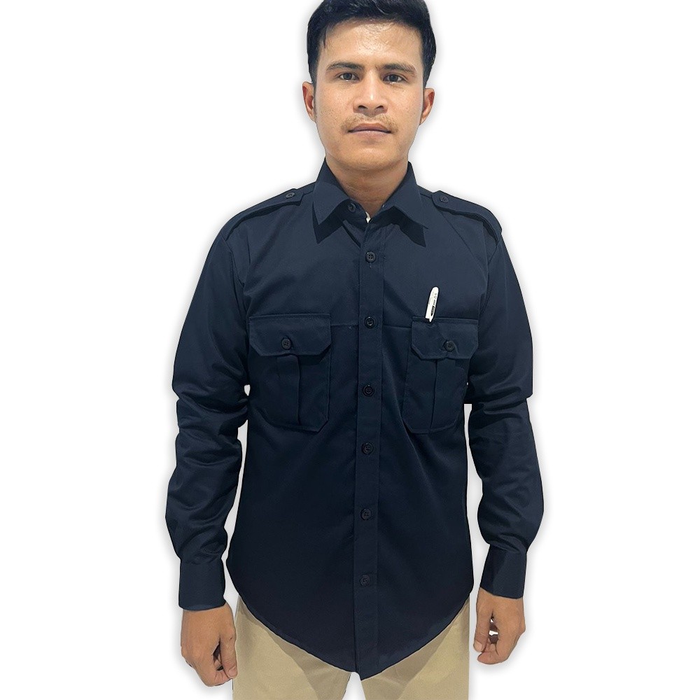 Rusl Wear Kemeja Bordir Custom Bisa Satuan Lusinan Kemeja Seragam Kemeja Komunitas Kemeja PDL Kemeja
