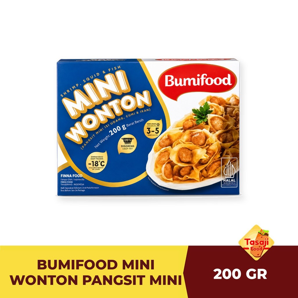 Bumifood Mini Wonton 200 Gram Pangsit Mini
