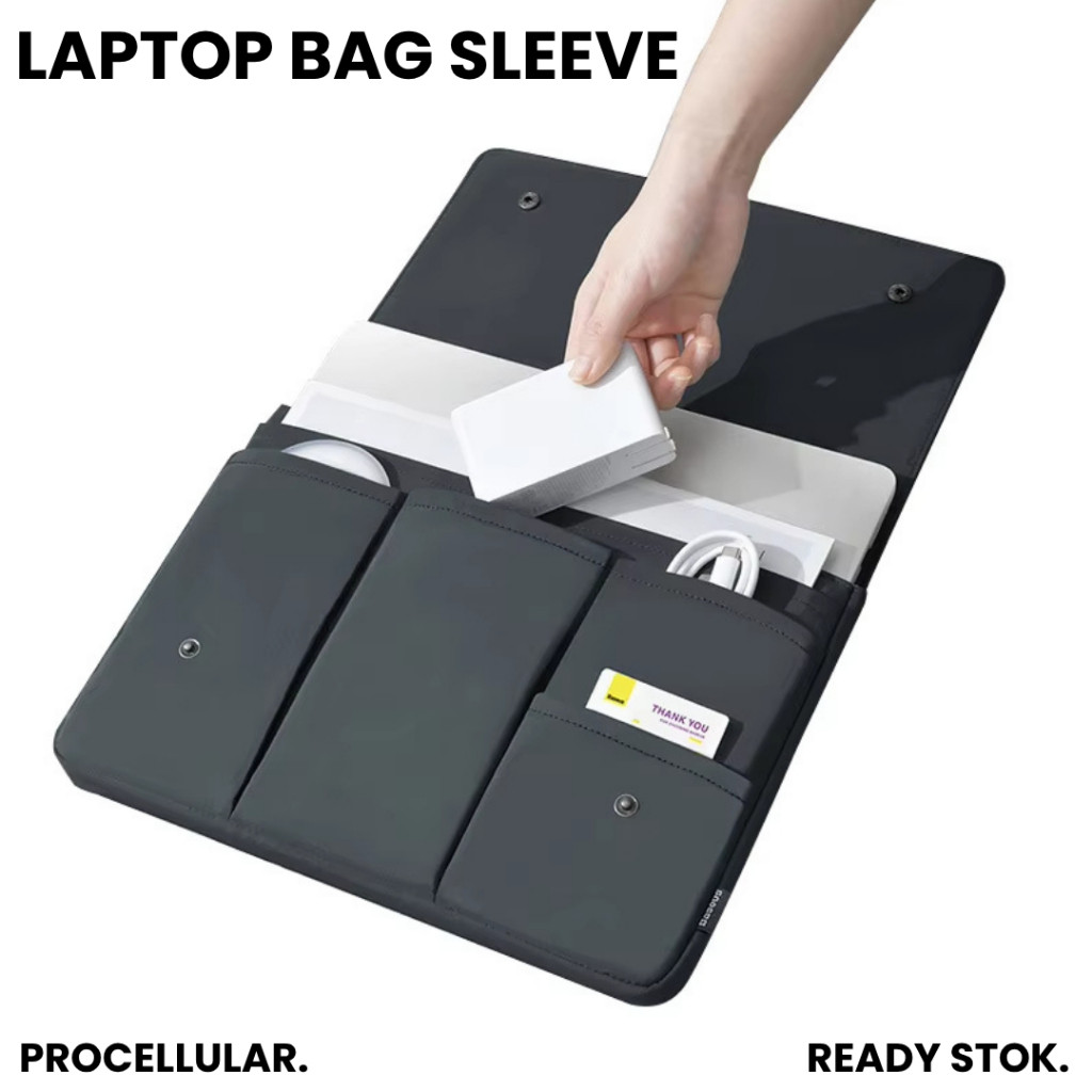 Sarung Latop Sleeve For Latop Macbook Air Pro 13 14 15 16 inch Soft Case Celup