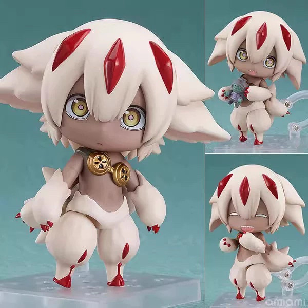 Made in Abyss Faputa | Nendroid Anime Action Figure | Q 1959 | Interchangable Face Model