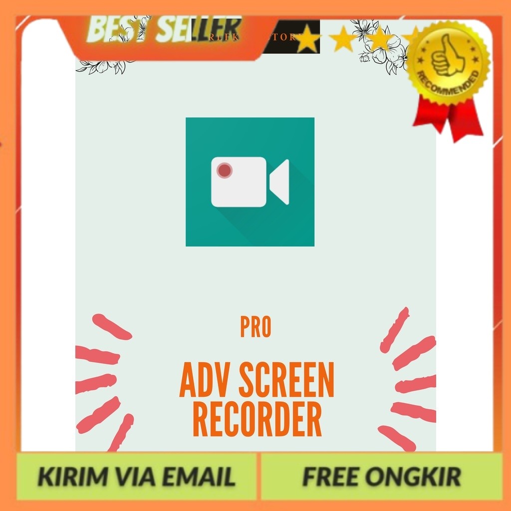 ADV Screen Recorder Pro - Lifetime Android Garansi APP ANDROID88